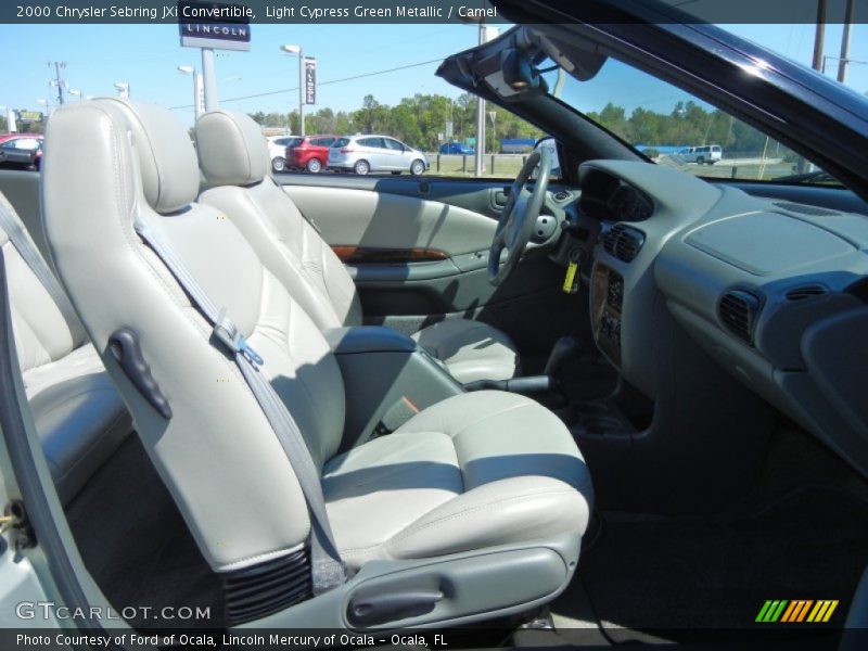 Front Seat of 2000 Sebring JXi Convertible