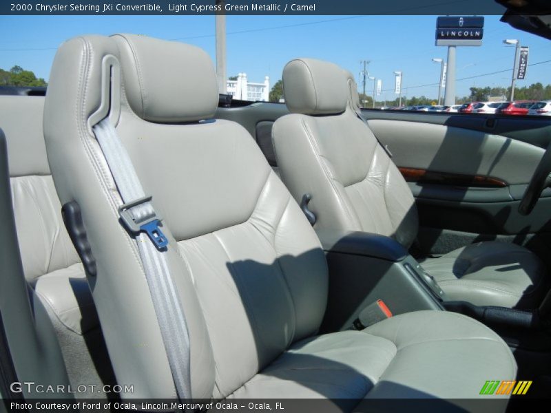 Front Seat of 2000 Sebring JXi Convertible