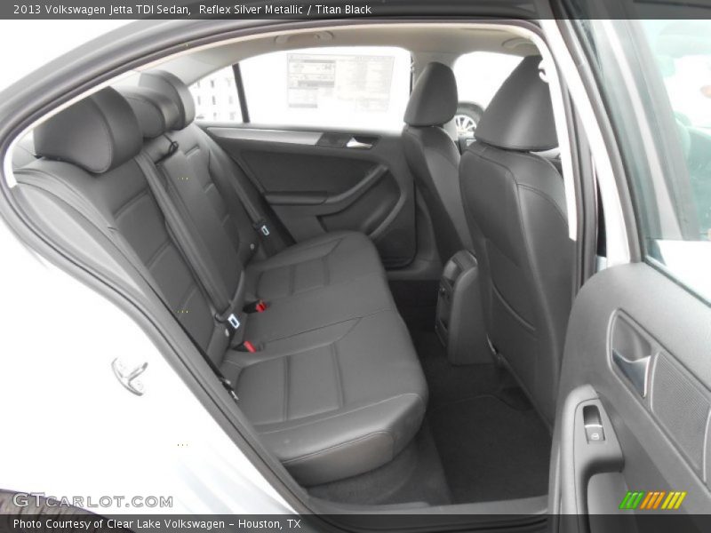 Reflex Silver Metallic / Titan Black 2013 Volkswagen Jetta TDI Sedan