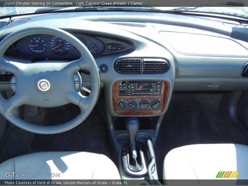 Dashboard of 2000 Sebring JXi Convertible