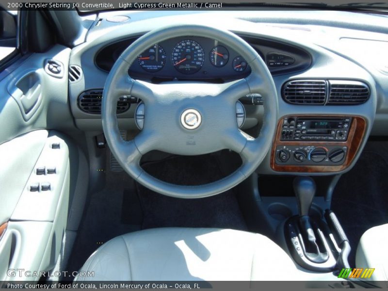 Dashboard of 2000 Sebring JXi Convertible