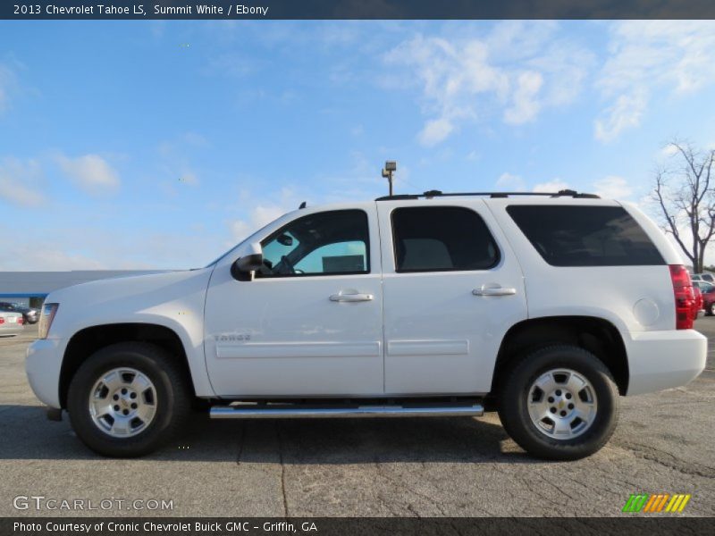 Summit White / Ebony 2013 Chevrolet Tahoe LS