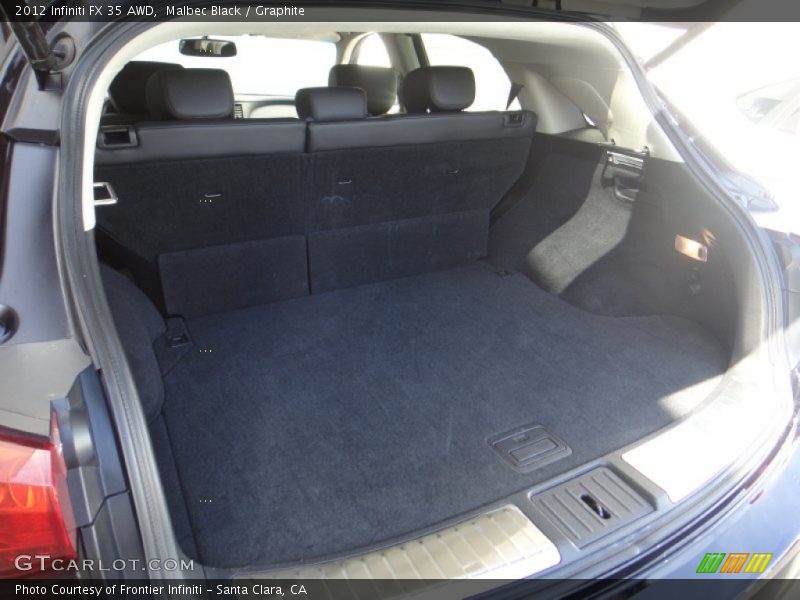 Malbec Black / Graphite 2012 Infiniti FX 35 AWD
