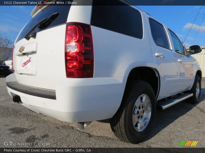 Summit White / Ebony 2013 Chevrolet Tahoe LS