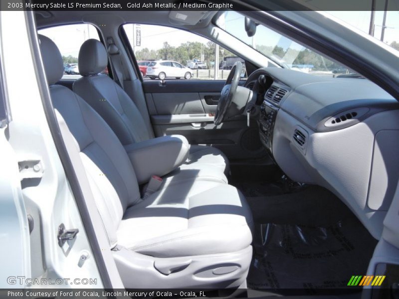 Gold Ash Metallic / Medium Graphite 2003 Mercury Sable LS Premium Sedan