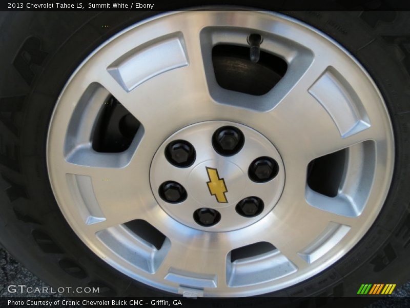Summit White / Ebony 2013 Chevrolet Tahoe LS