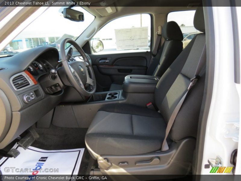 Summit White / Ebony 2013 Chevrolet Tahoe LS