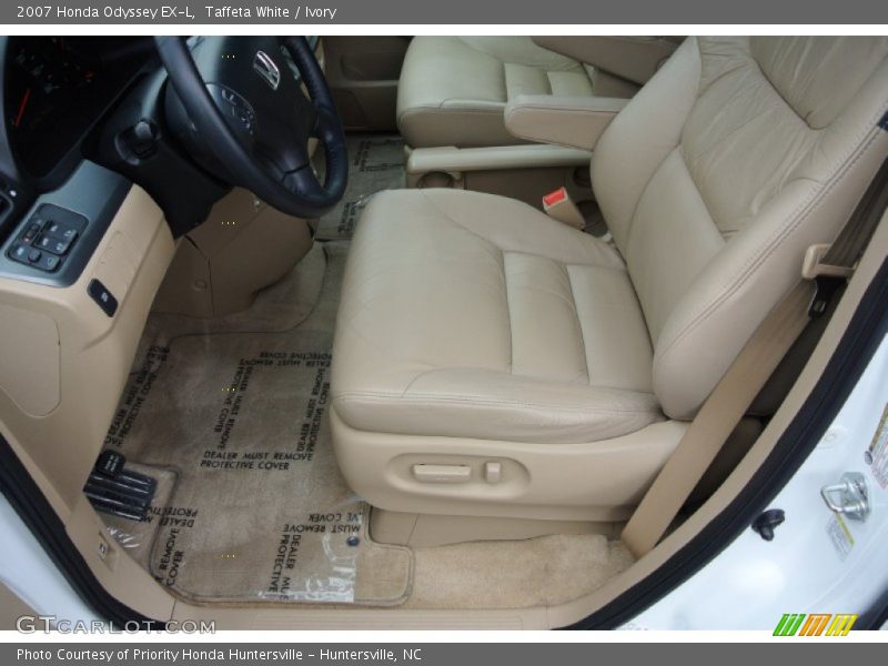 Taffeta White / Ivory 2007 Honda Odyssey EX-L