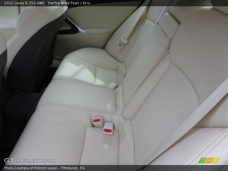 Starfire White Pearl / Ecru 2012 Lexus IS 250 AWD
