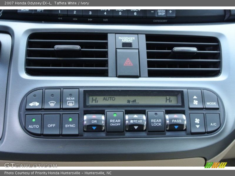 Taffeta White / Ivory 2007 Honda Odyssey EX-L