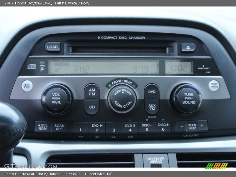 Taffeta White / Ivory 2007 Honda Odyssey EX-L