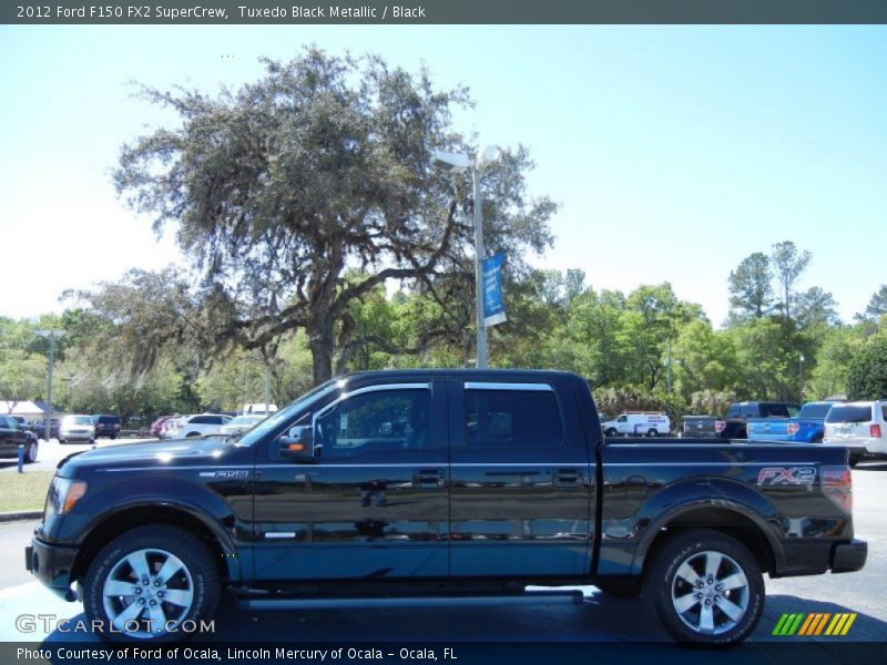 Tuxedo Black Metallic / Black 2012 Ford F150 FX2 SuperCrew