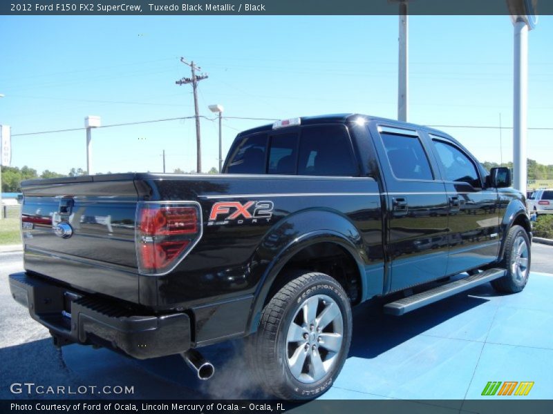 Tuxedo Black Metallic / Black 2012 Ford F150 FX2 SuperCrew