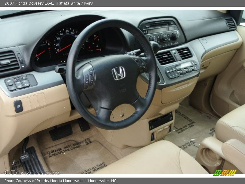 Taffeta White / Ivory 2007 Honda Odyssey EX-L