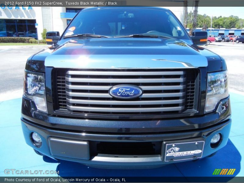 Tuxedo Black Metallic / Black 2012 Ford F150 FX2 SuperCrew
