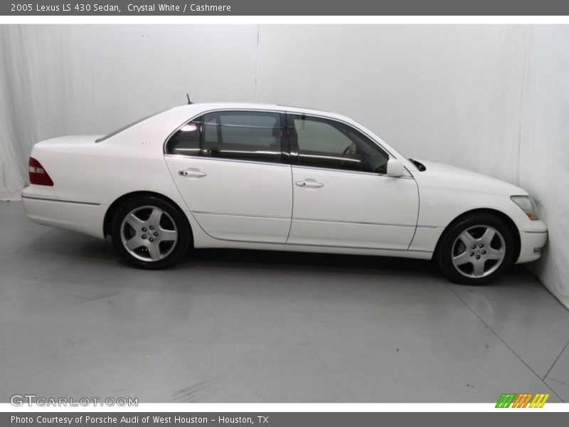Crystal White / Cashmere 2005 Lexus LS 430 Sedan
