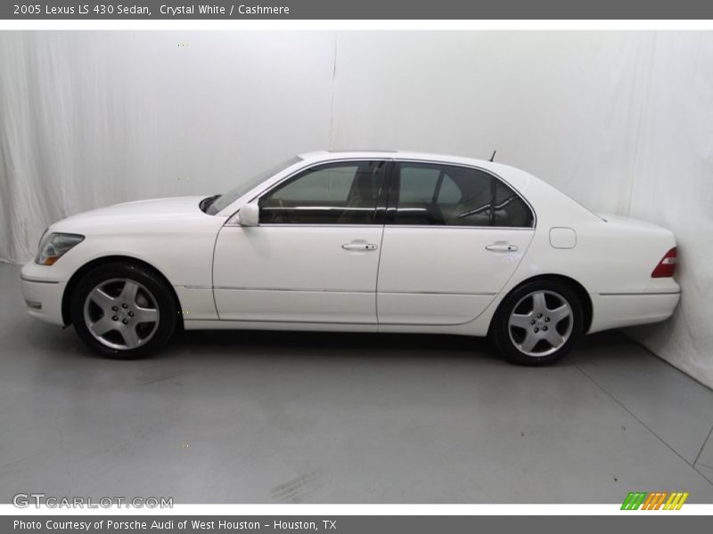 Crystal White / Cashmere 2005 Lexus LS 430 Sedan
