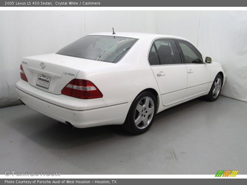 Crystal White / Cashmere 2005 Lexus LS 430 Sedan