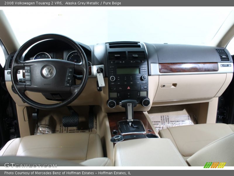 Alaska Grey Metallic / Pure Beige 2008 Volkswagen Touareg 2 VR6