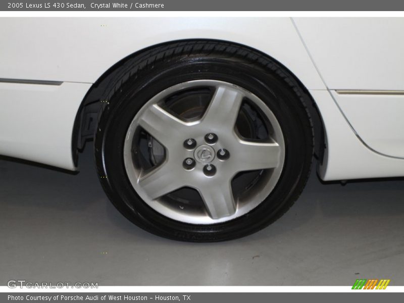 Crystal White / Cashmere 2005 Lexus LS 430 Sedan