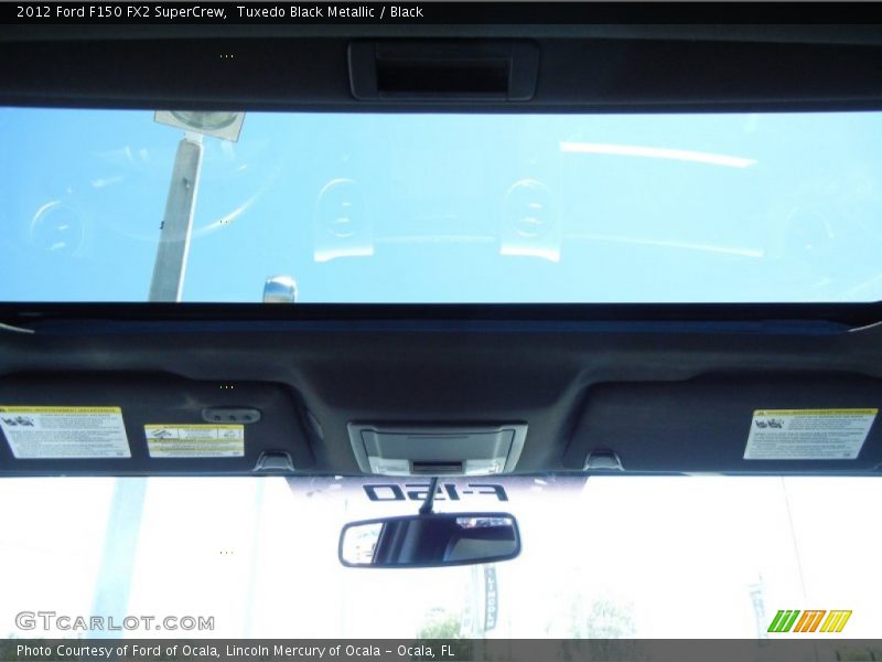 Tuxedo Black Metallic / Black 2012 Ford F150 FX2 SuperCrew