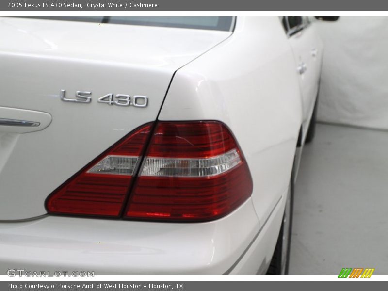 Crystal White / Cashmere 2005 Lexus LS 430 Sedan