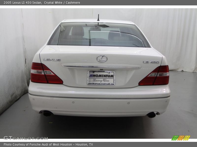 Crystal White / Cashmere 2005 Lexus LS 430 Sedan
