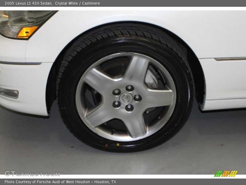Crystal White / Cashmere 2005 Lexus LS 430 Sedan
