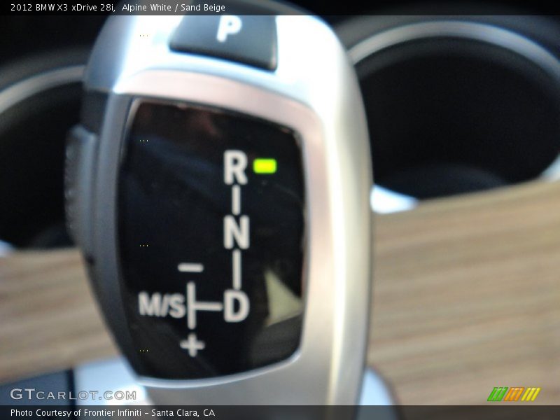 Alpine White / Sand Beige 2012 BMW X3 xDrive 28i