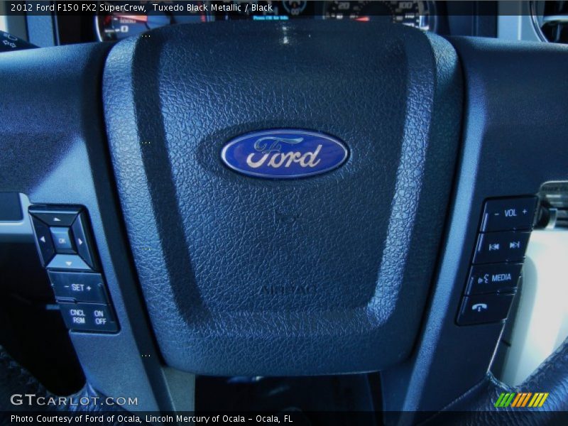 Tuxedo Black Metallic / Black 2012 Ford F150 FX2 SuperCrew