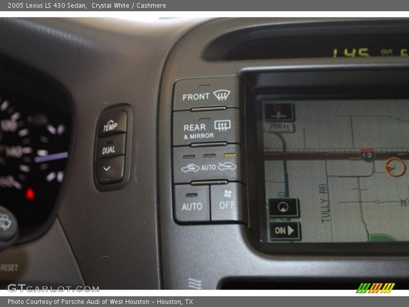 Controls of 2005 LS 430 Sedan