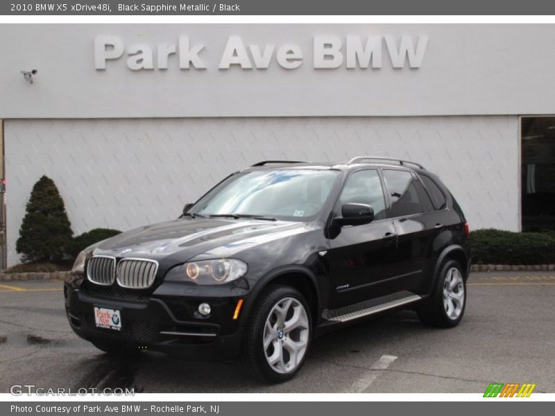 Black Sapphire Metallic / Black 2010 BMW X5 xDrive48i