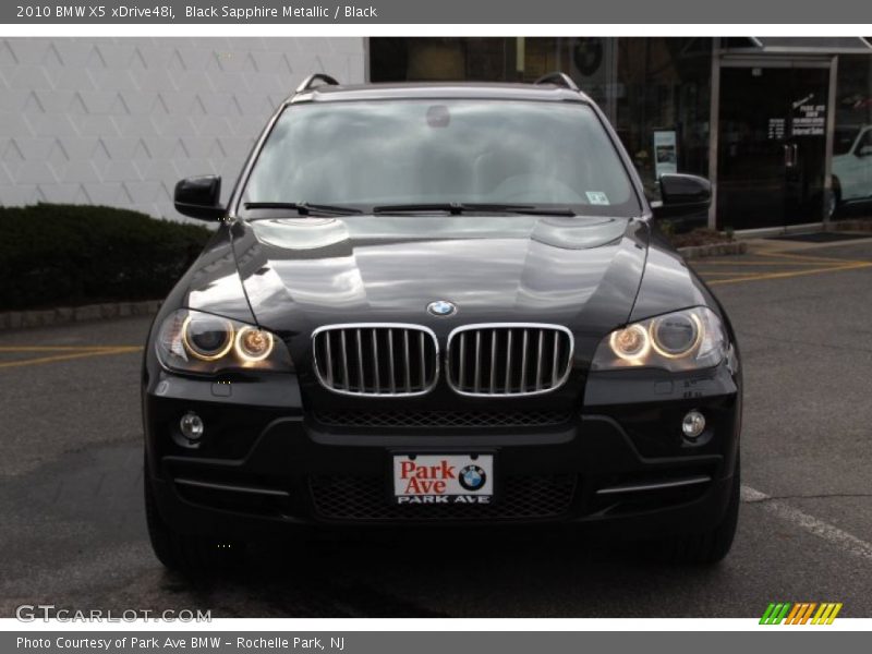 Black Sapphire Metallic / Black 2010 BMW X5 xDrive48i