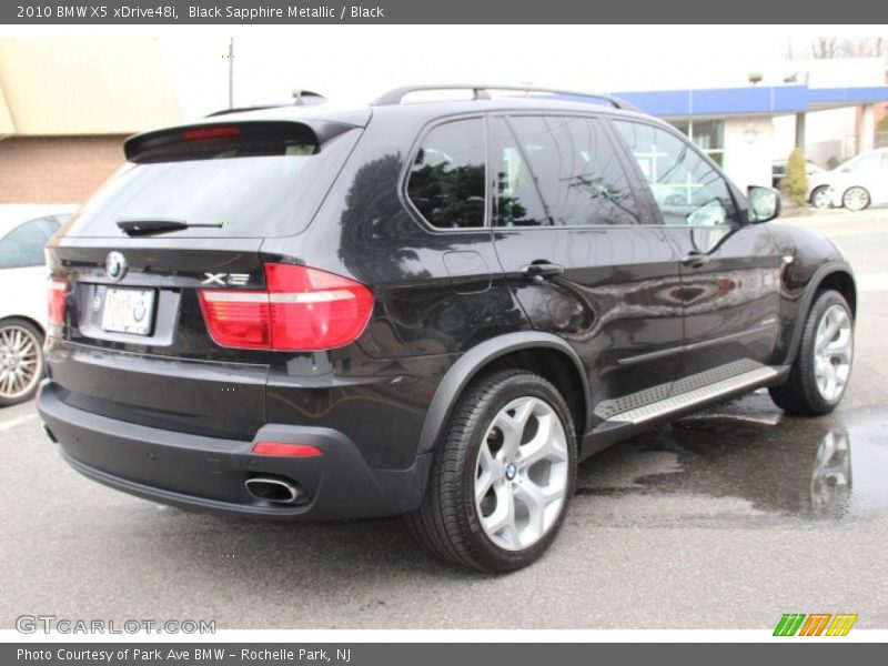 Black Sapphire Metallic / Black 2010 BMW X5 xDrive48i