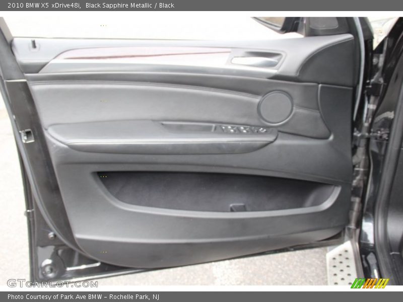 Black Sapphire Metallic / Black 2010 BMW X5 xDrive48i