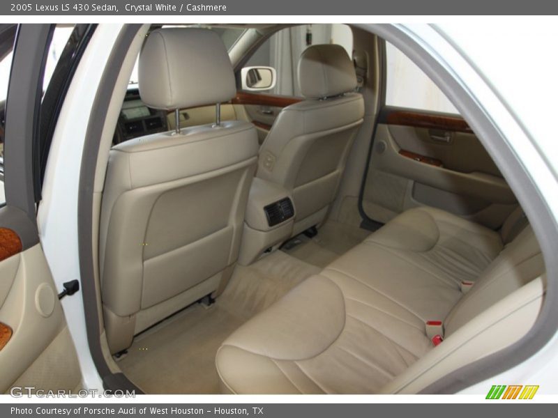 Rear Seat of 2005 LS 430 Sedan
