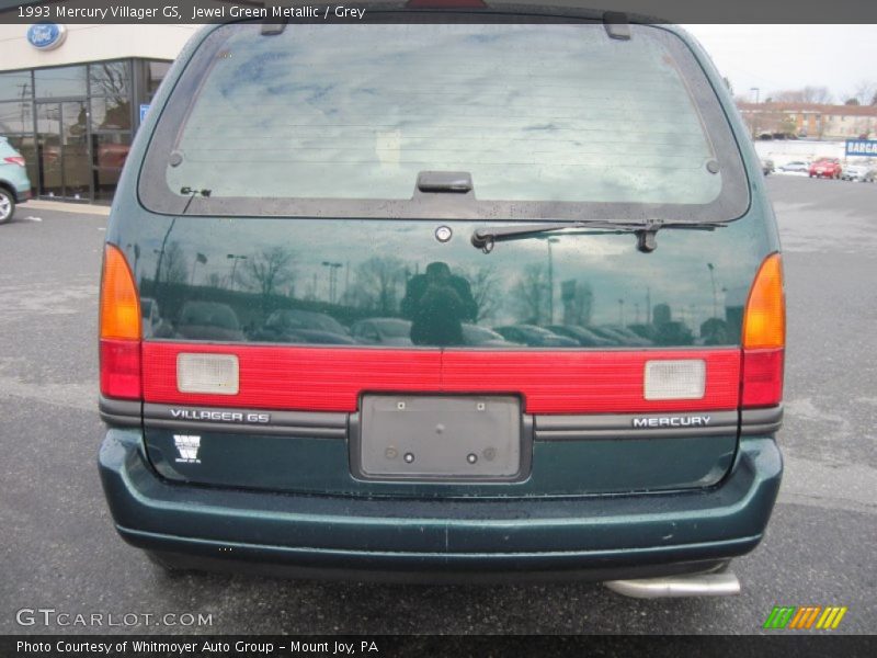 Jewel Green Metallic / Grey 1993 Mercury Villager GS