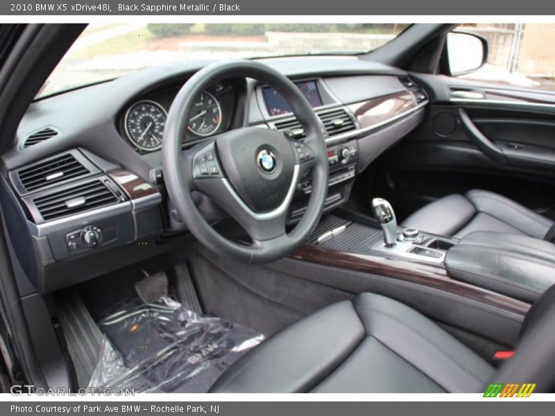 Black Sapphire Metallic / Black 2010 BMW X5 xDrive48i