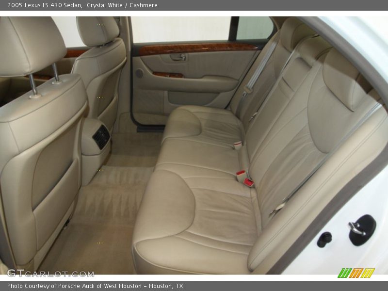 Rear Seat of 2005 LS 430 Sedan