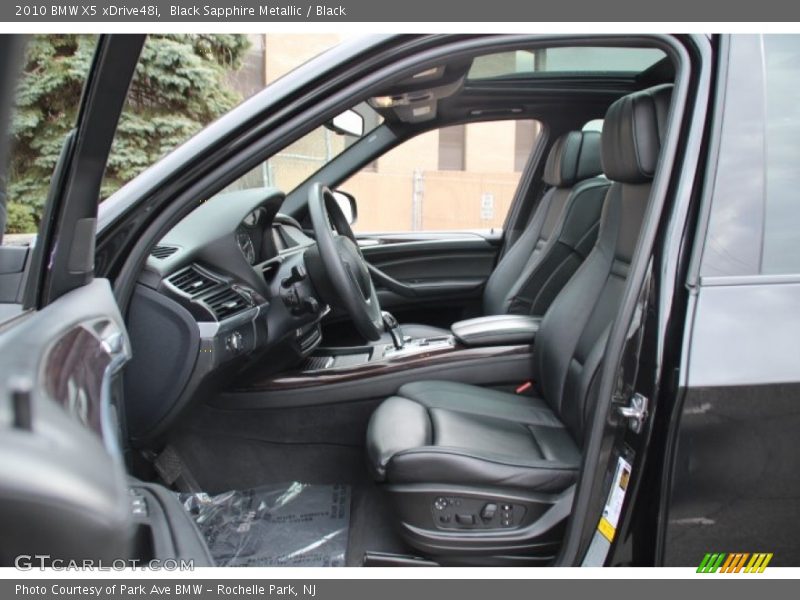 Black Sapphire Metallic / Black 2010 BMW X5 xDrive48i