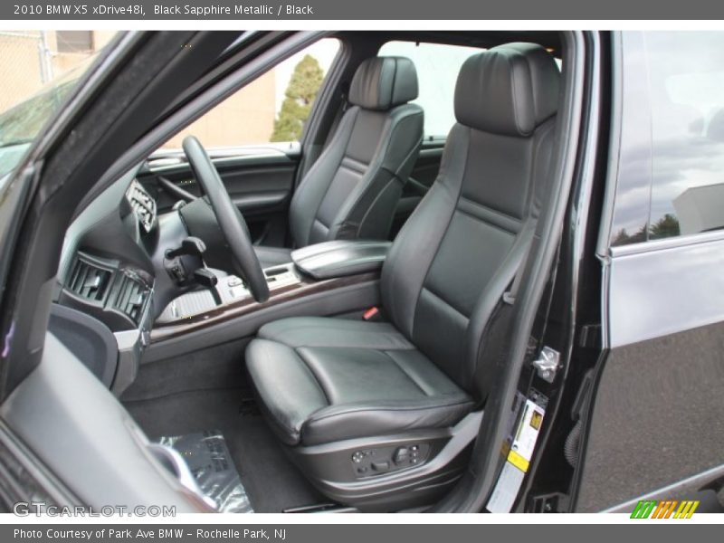 Black Sapphire Metallic / Black 2010 BMW X5 xDrive48i