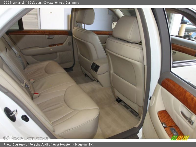 Rear Seat of 2005 LS 430 Sedan