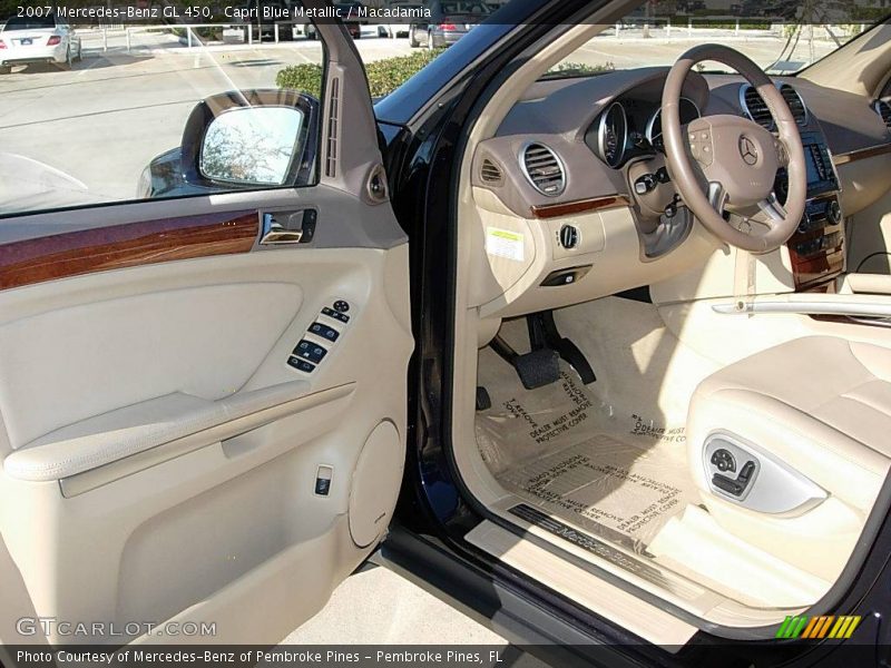 Capri Blue Metallic / Macadamia 2007 Mercedes-Benz GL 450
