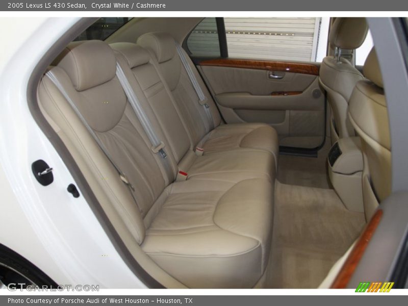 Crystal White / Cashmere 2005 Lexus LS 430 Sedan