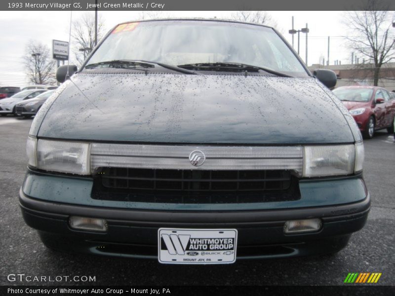 Jewel Green Metallic / Grey 1993 Mercury Villager GS