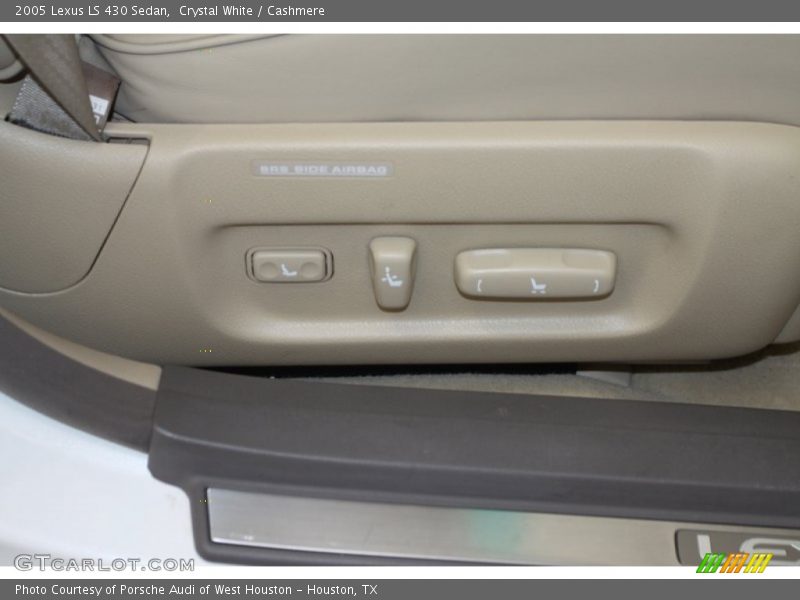 Crystal White / Cashmere 2005 Lexus LS 430 Sedan