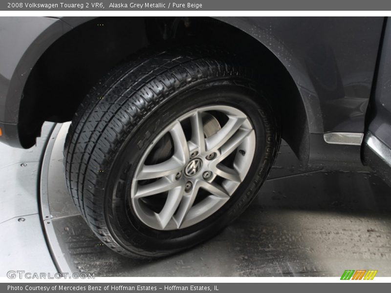 Alaska Grey Metallic / Pure Beige 2008 Volkswagen Touareg 2 VR6