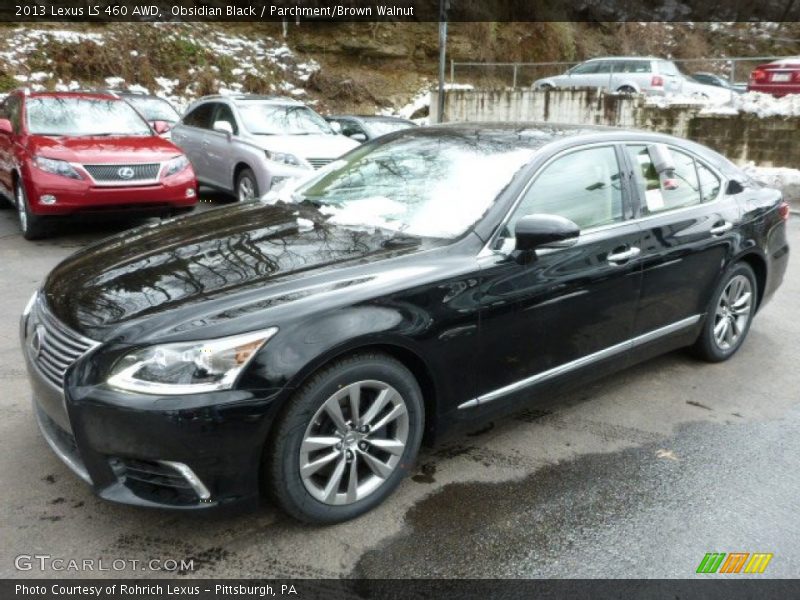 Front 3/4 View of 2013 LS 460 AWD