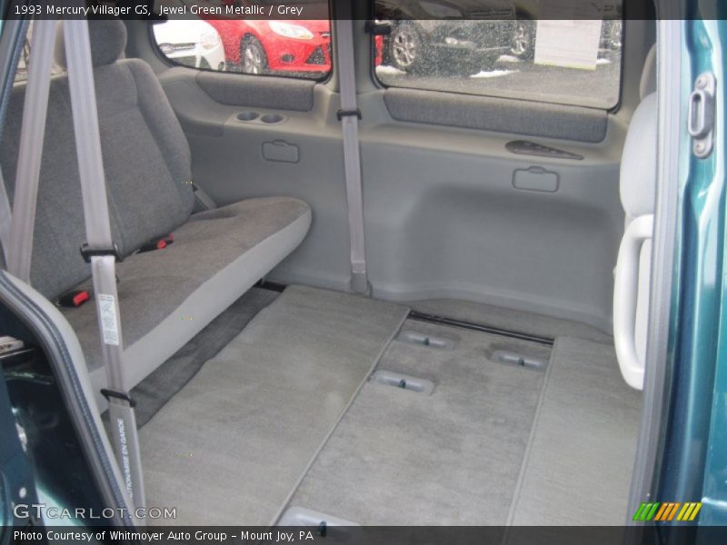 Rear Seat of 1993 Villager GS