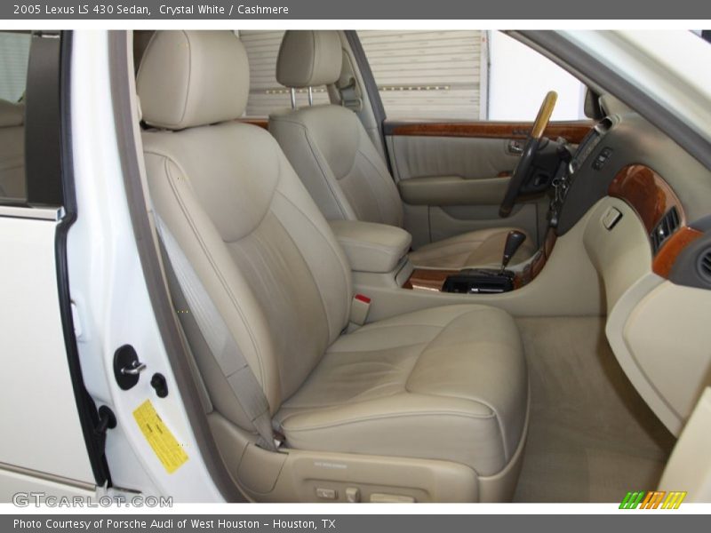 Crystal White / Cashmere 2005 Lexus LS 430 Sedan